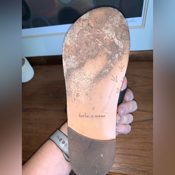 Beek! Finch Leather Toe Ring Sandal 
EUC - $85/Orig. $280 - Picture 3 of 14